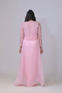Organza Bustier and Drape Skirt Set