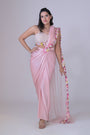 Saree with Embroidered Boarder and Blouse set