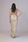 Golden Gown for Cocktail parties