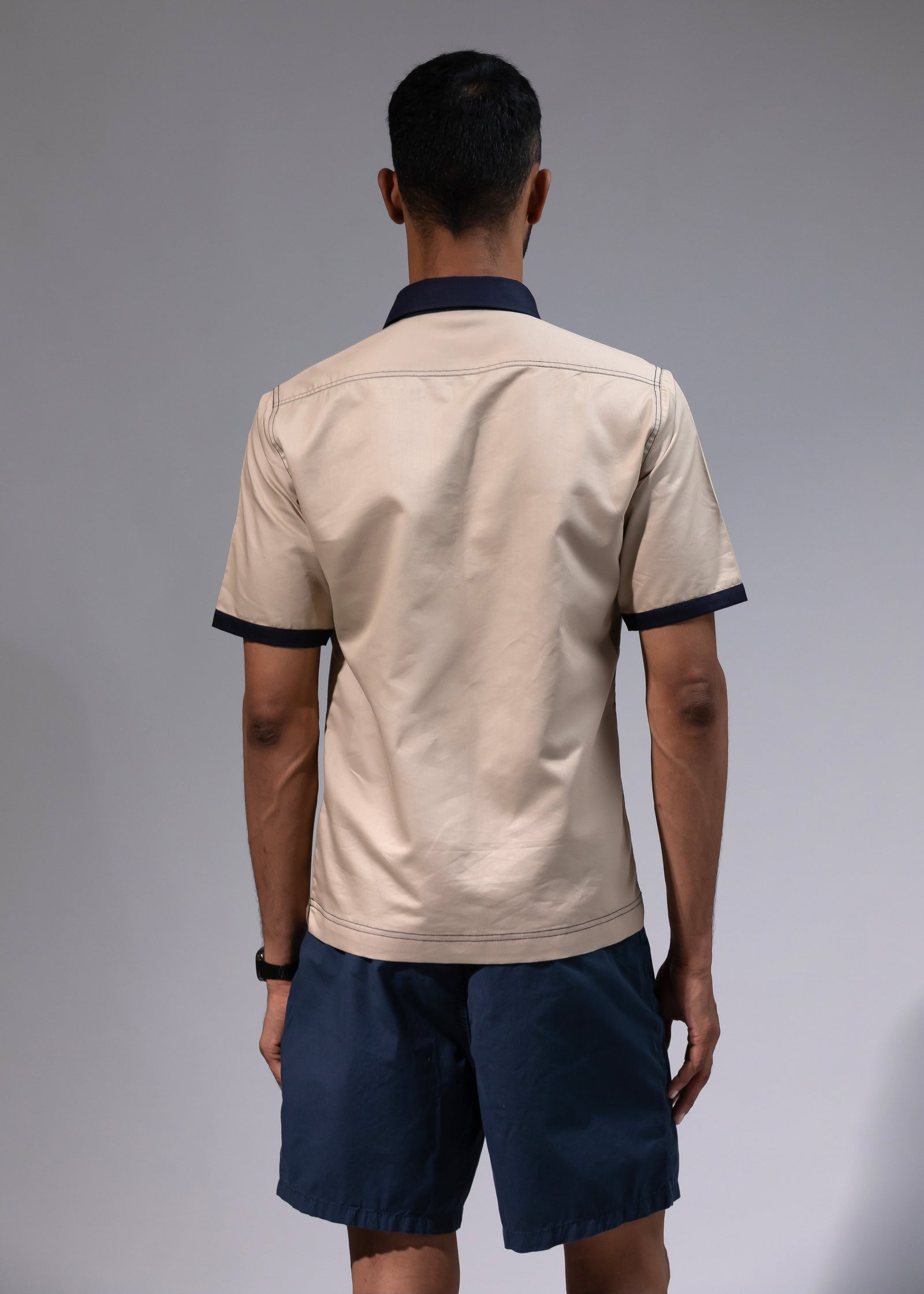 Neutral Drift Polo Shirt
