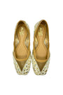 MOJDIPearl Elegance Embellished Juttis