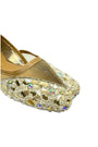MOJDIPearl Elegance Embellished Juttis
