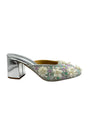 Pearl Bloom Crystal Heels