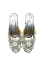 Pearl Bloom Crystal Heels