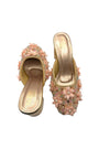 Pearl Bloom Crystal Heels