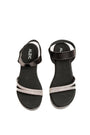 Women Slingback Sandals with Rhinestone Embellished Straps