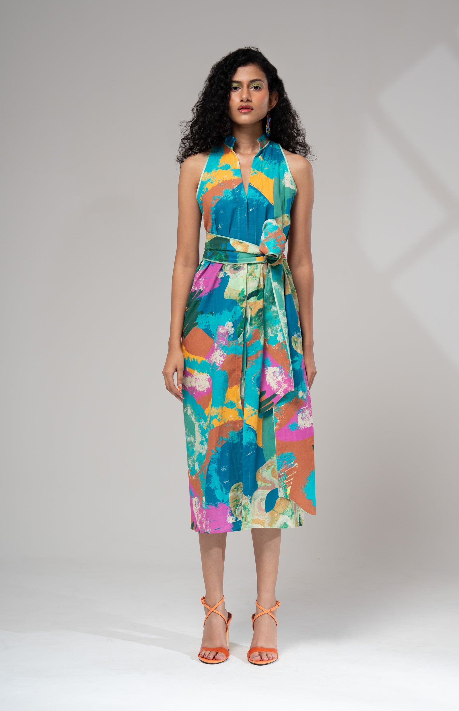 Bay Tie Up Dress