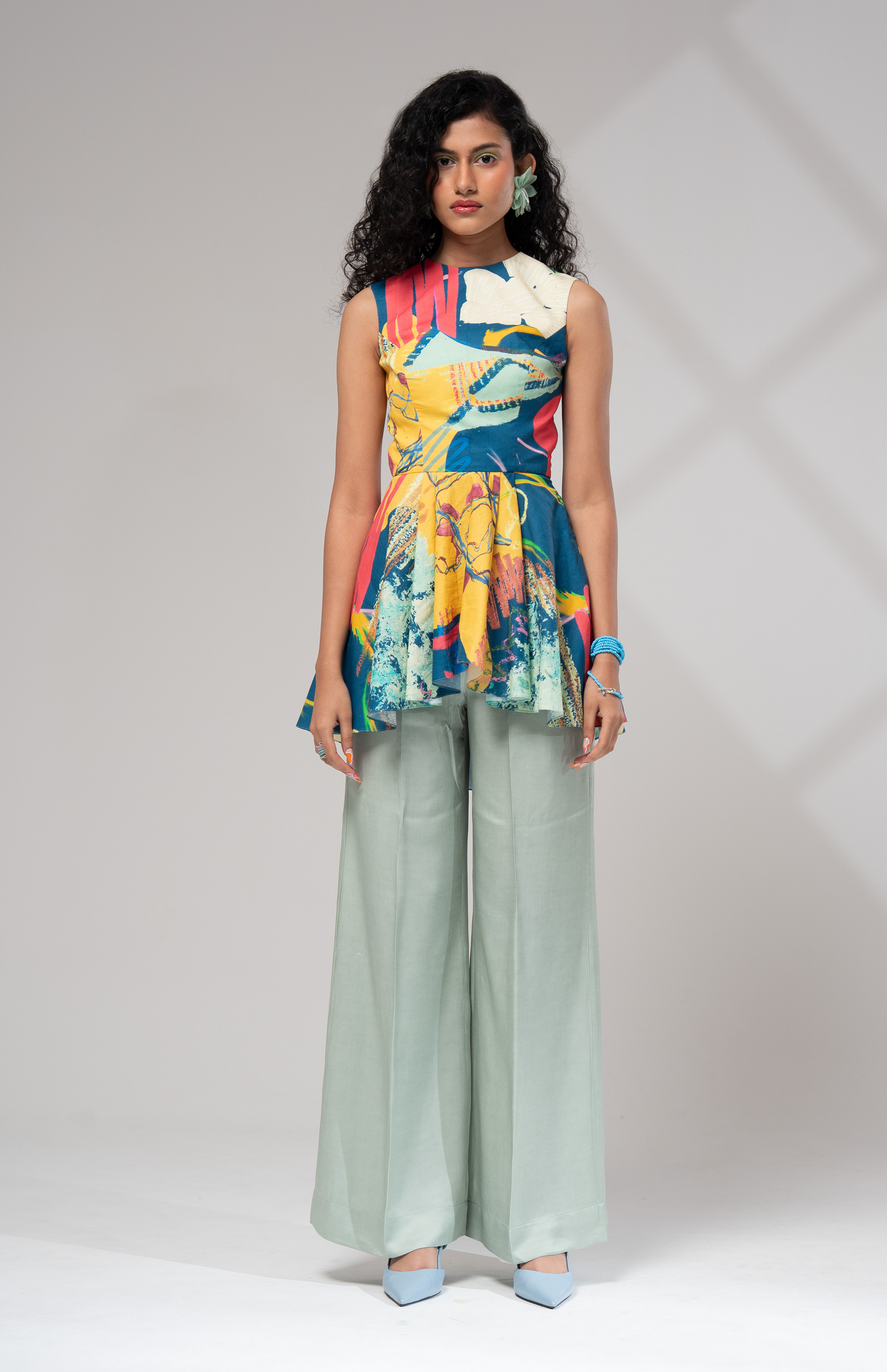 Ciel Peplum Top
