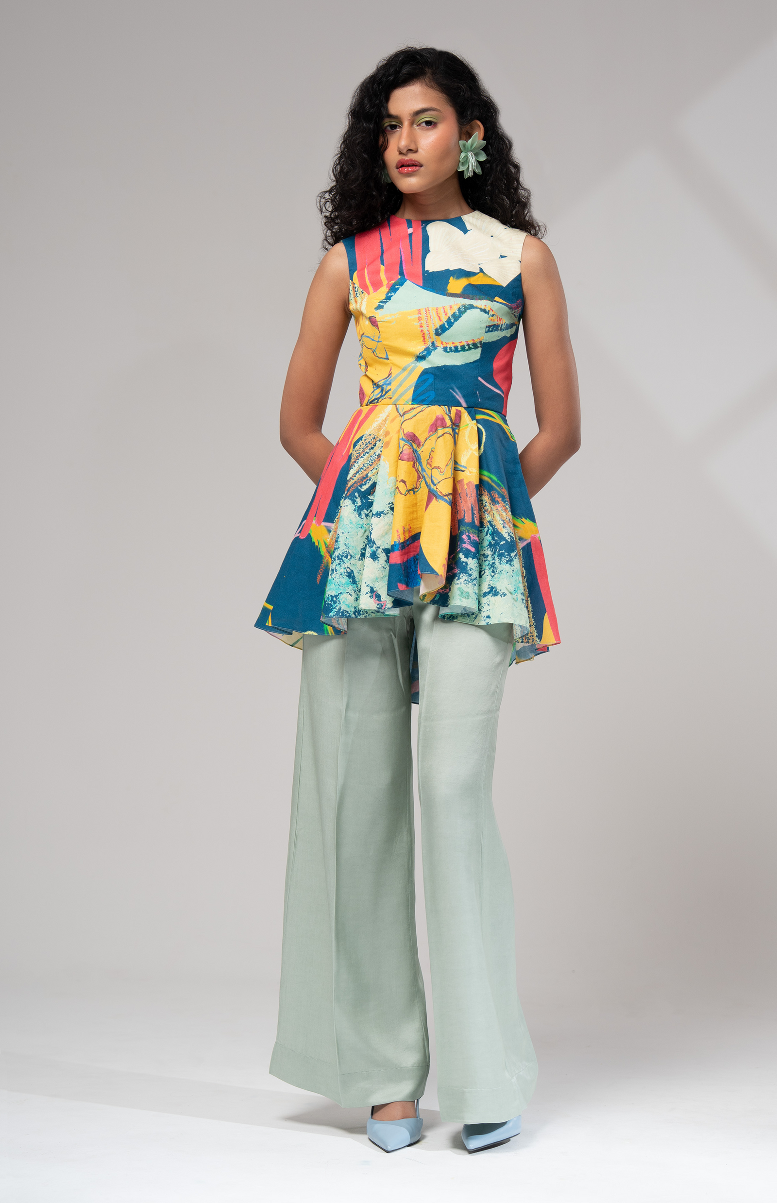 Ciel Peplum Top