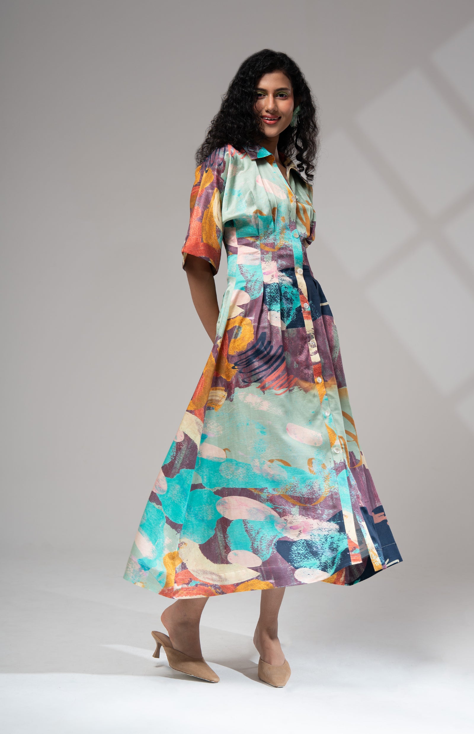 Riva Kimono Dress