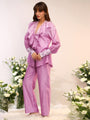 Frill Tie Up Coord Set