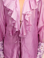 Frill Tie Up Coord Set