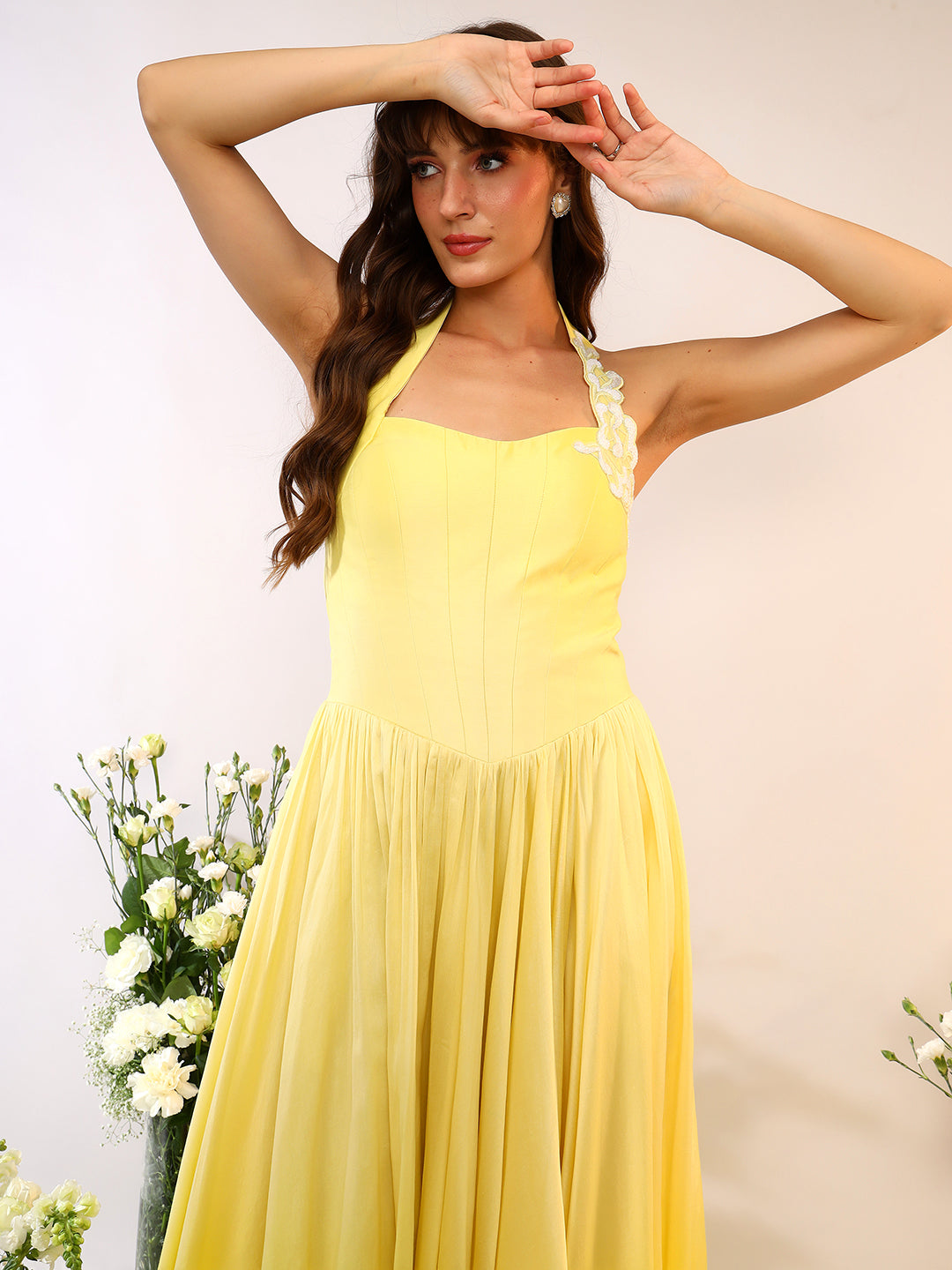 Halter Neck Dress