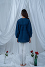 Our Eyelet Embroidery Top With Gathered Sleeves