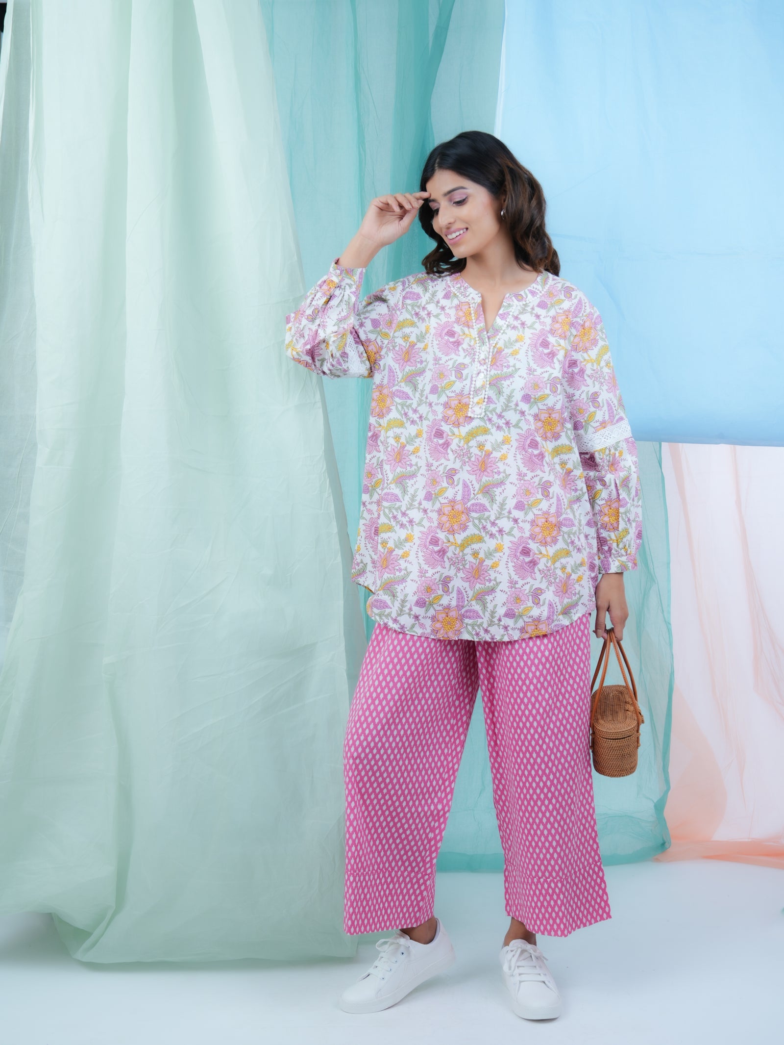 SS-2482 Pink Print