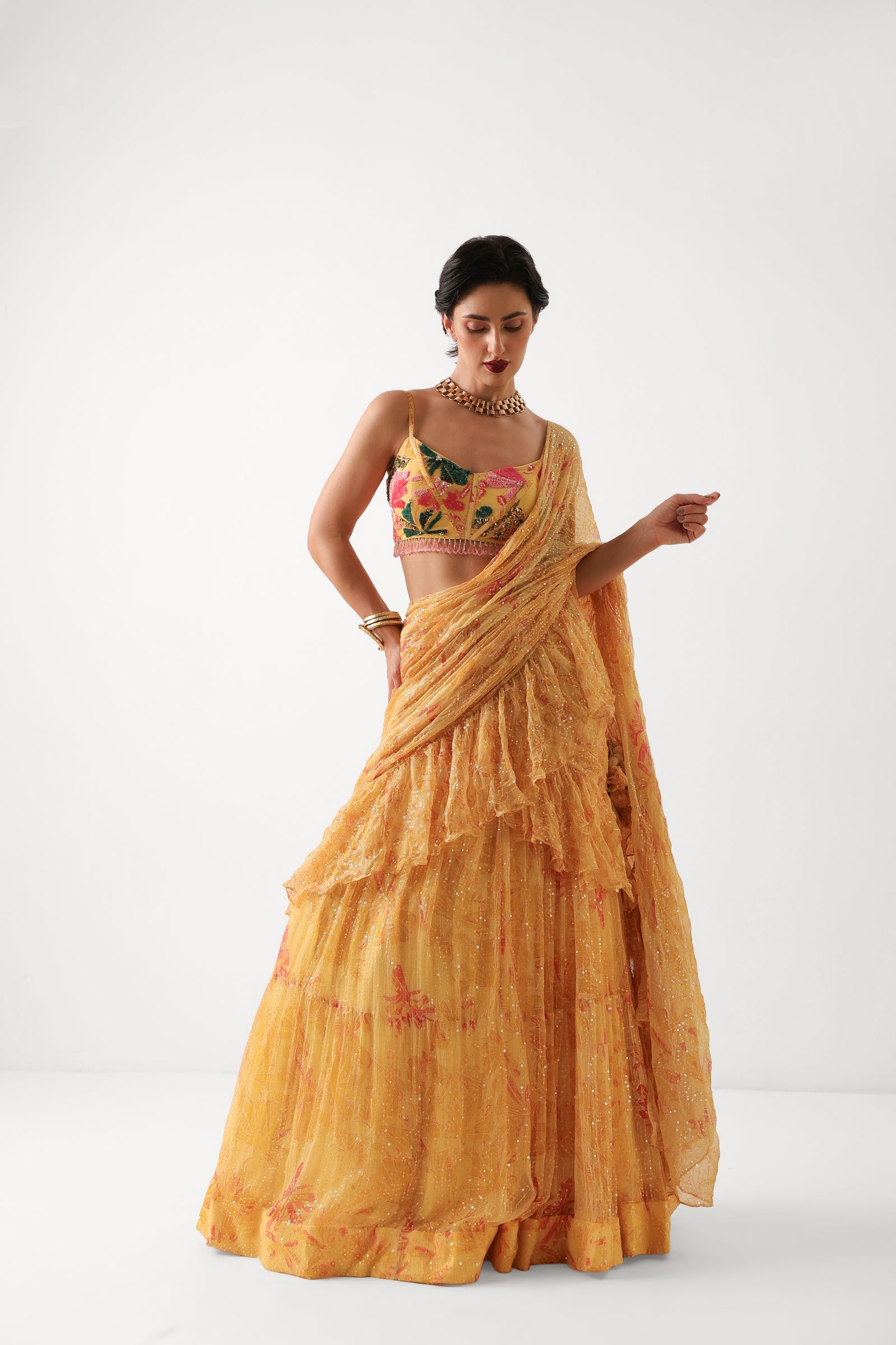 The Sun Kissed Lehenga Set