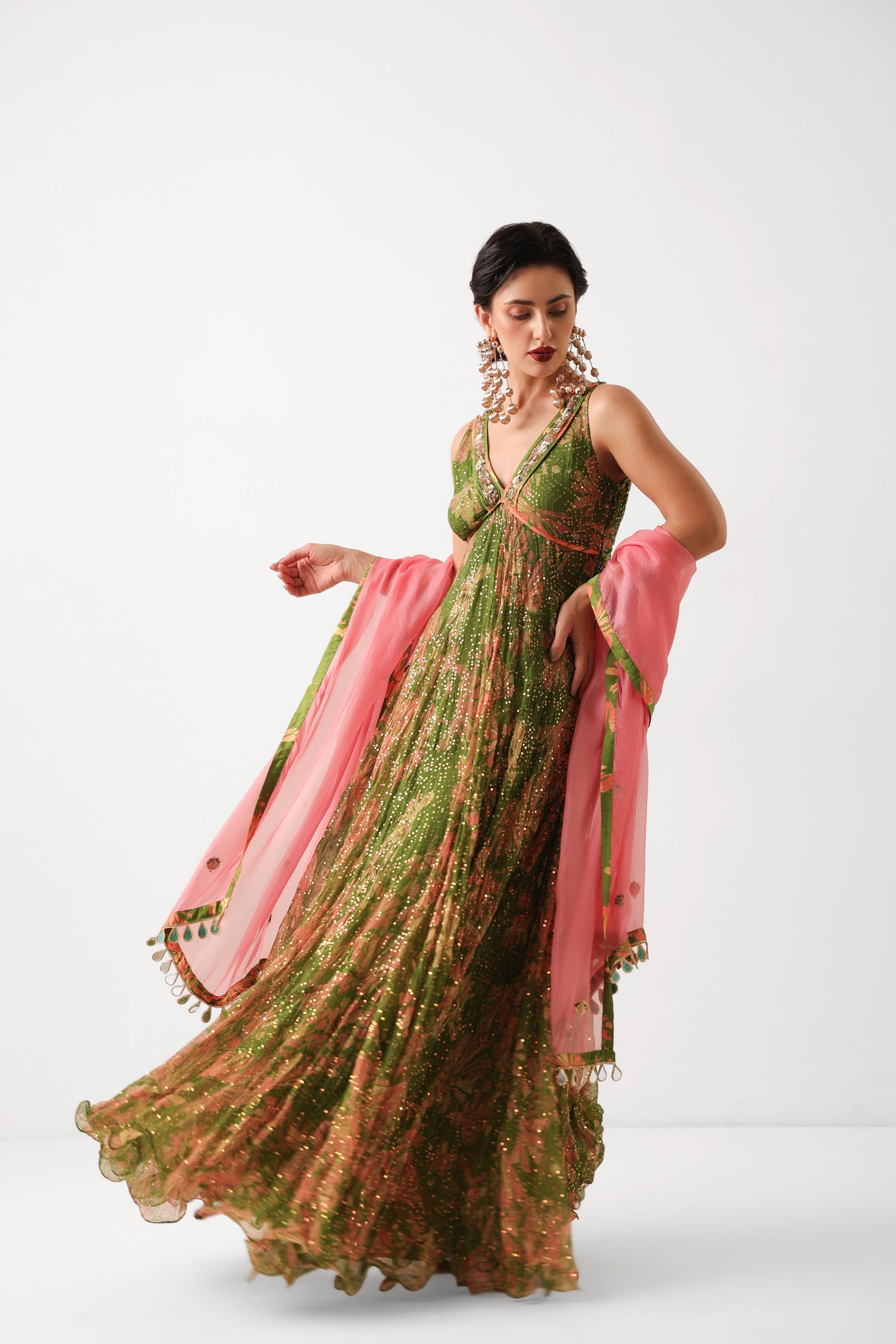 Subo-drishti Anarkali Set
