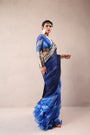 The Hollywood saree with Cinema Blouse