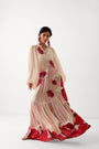 The Indie set with rose motifs