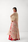 The Indie set with rose motifs