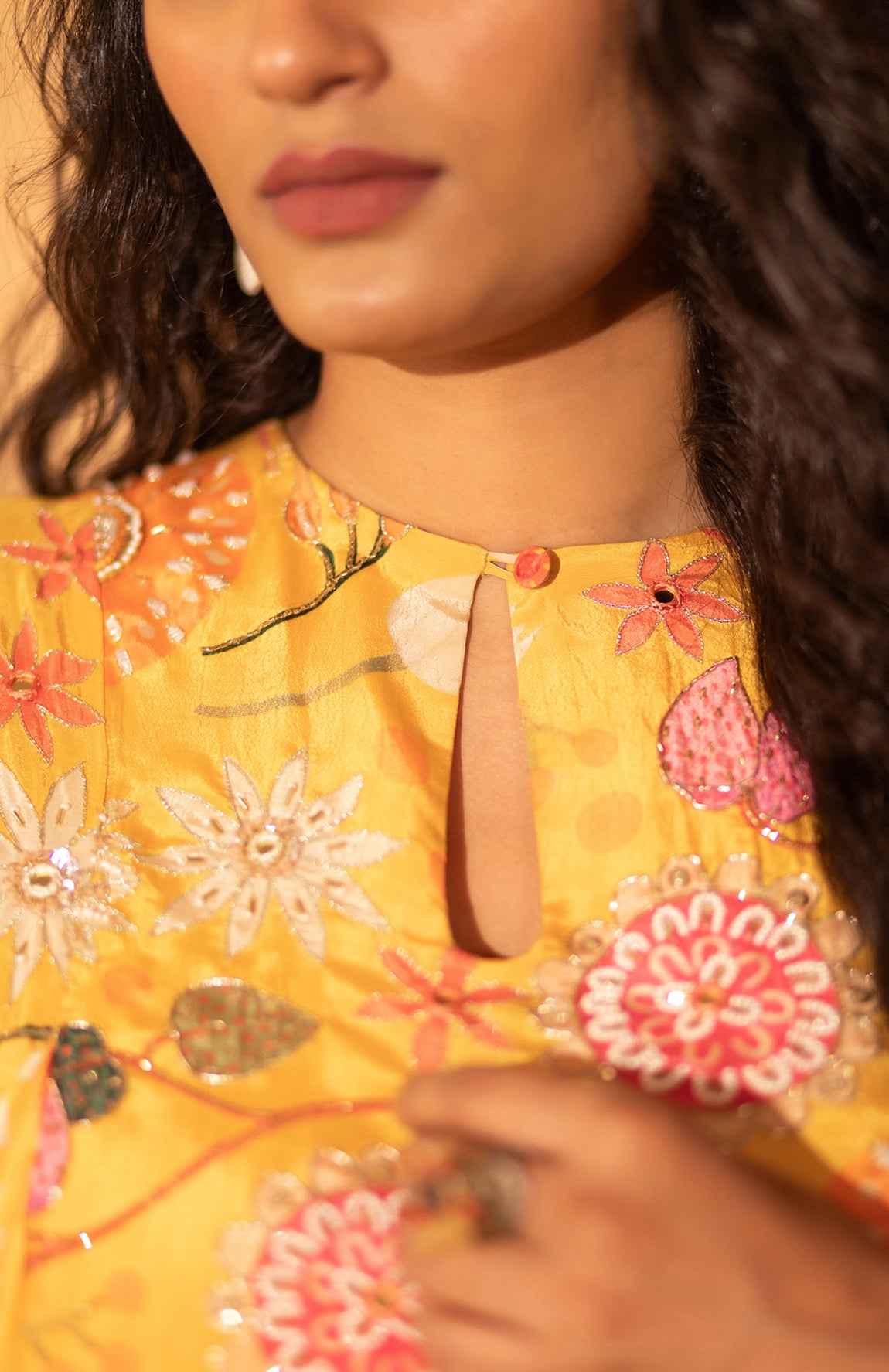 A Kurta Set Paired With Pants