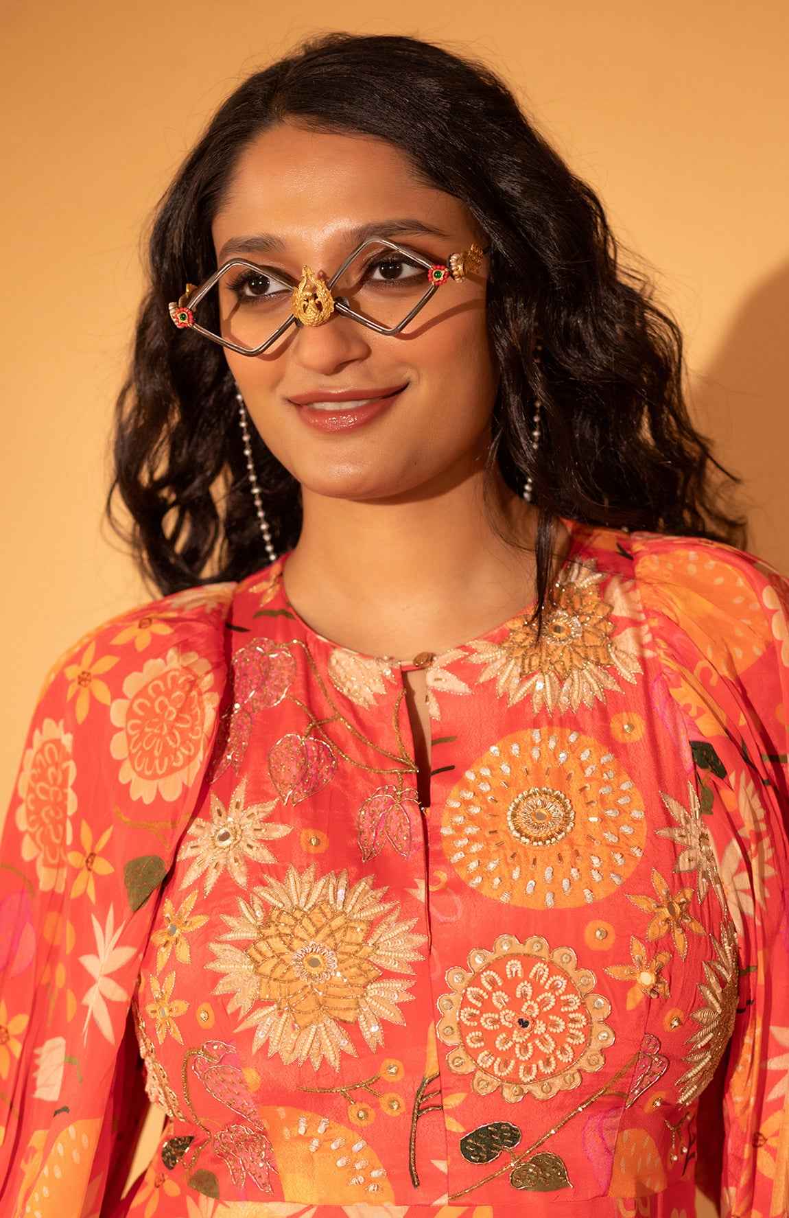 A Hand Embroidered One Piece Dress