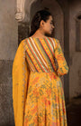 A Printed Koti Style Anarkali With Duptta