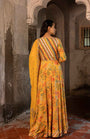 A Printed Koti Style Anarkali With Duptta