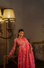 A Hot Pink Anarkali And Duptta