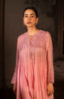 A Baby Pink Kurta Set With Pants