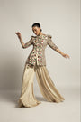 Hypnotic Ivory jacket with flare pants