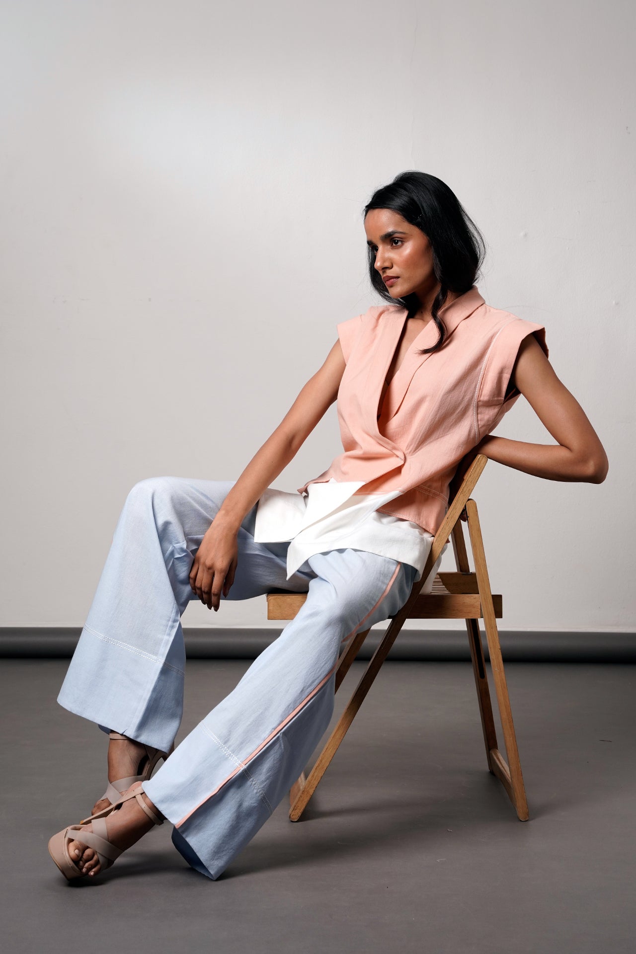 Brisbane – Sandstone Blazer Set