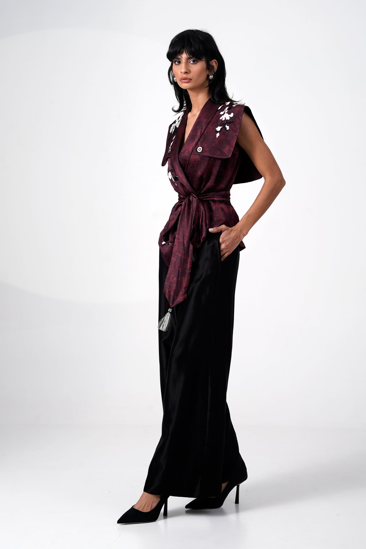 Norman & Rory - Safari Jacket With Wide Leg Pant