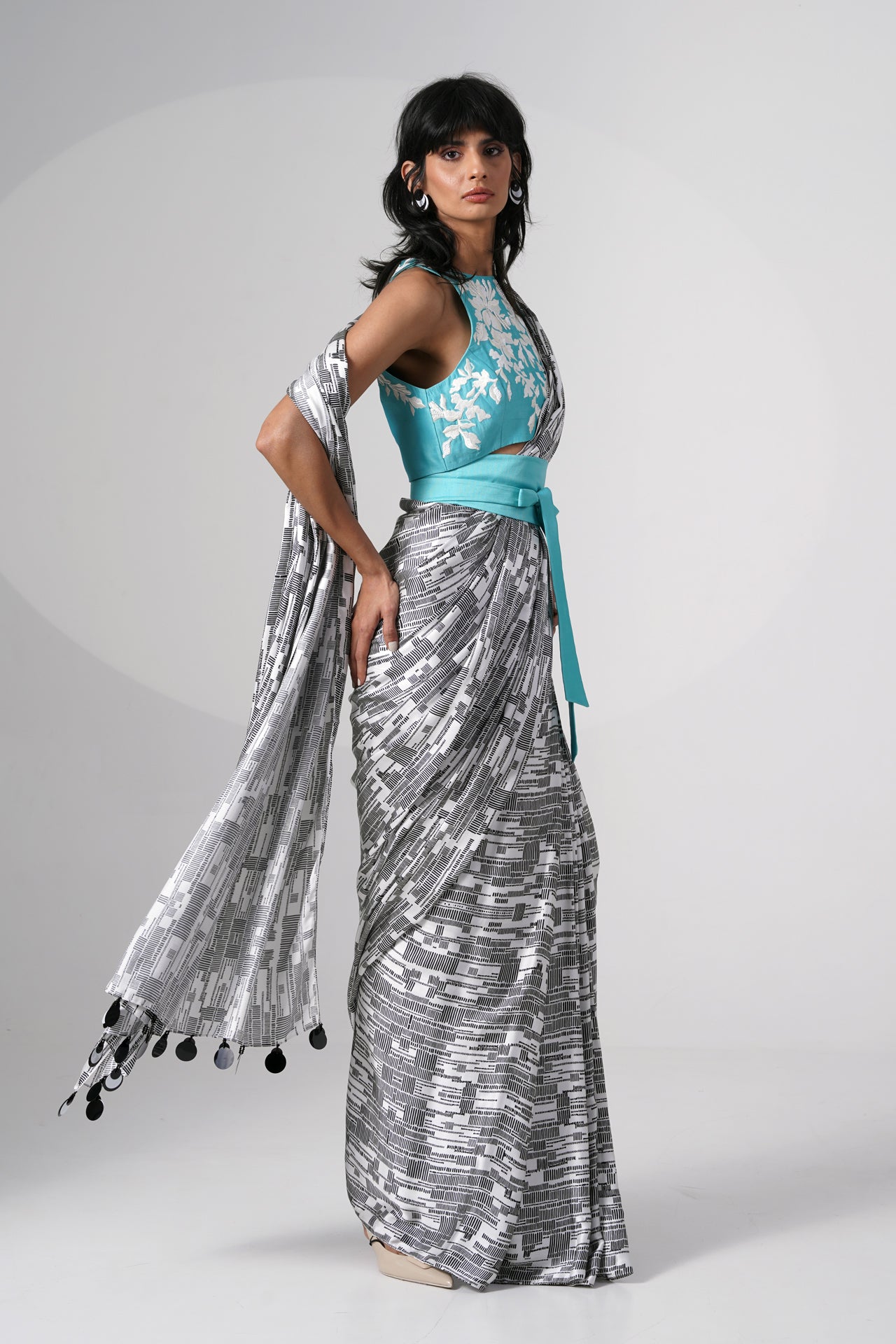 Josey - Racer Blouse Belt With Saree