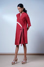 Brick Aster – Modern Angle Dress