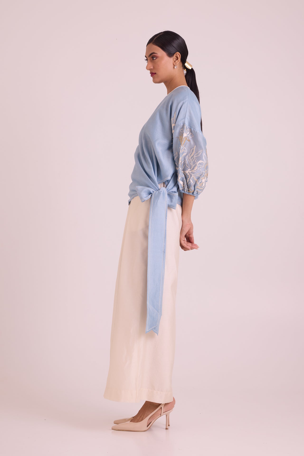 Ooty - Tie-up Top + Pants