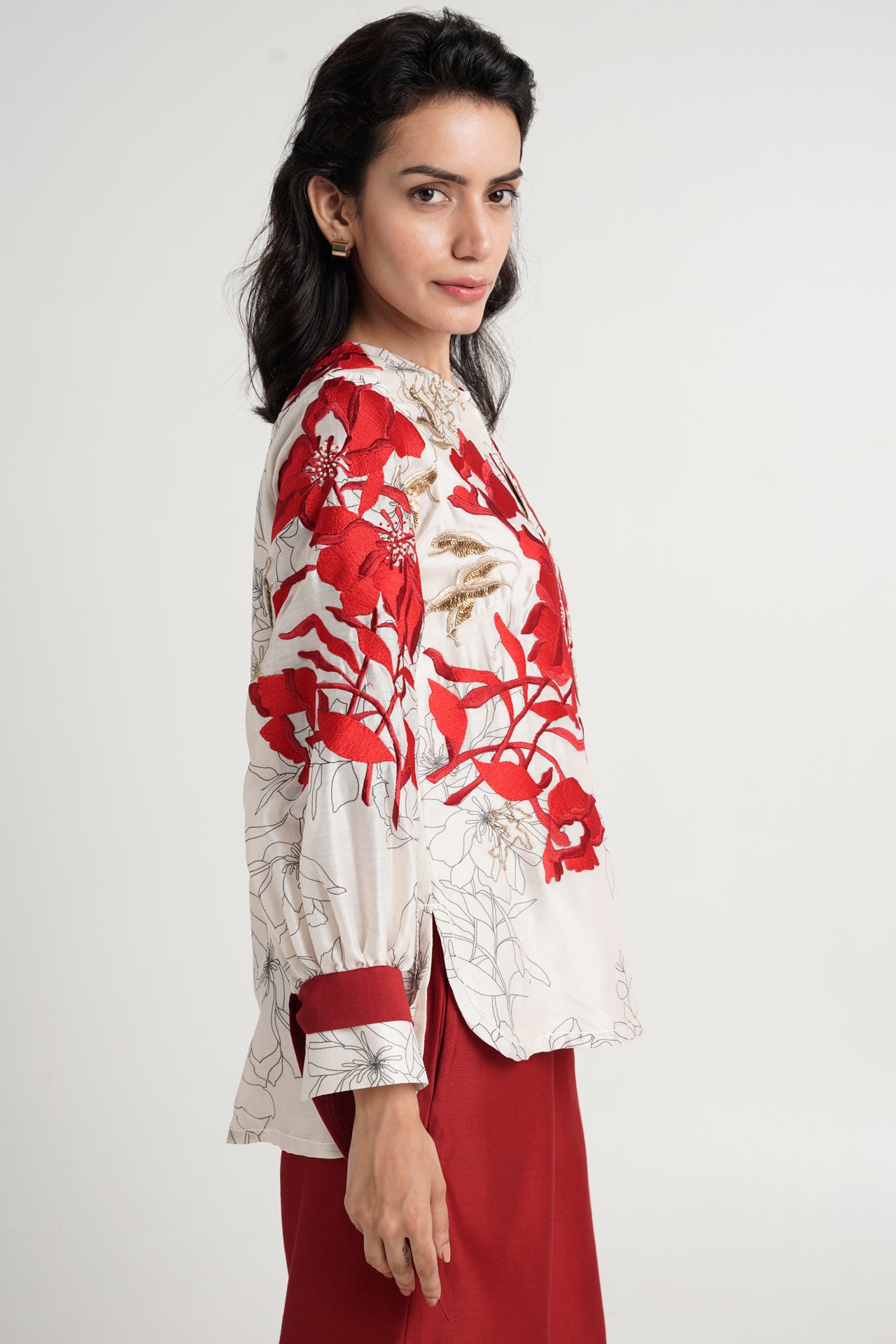 Bloom Top + Wide Leg Pants