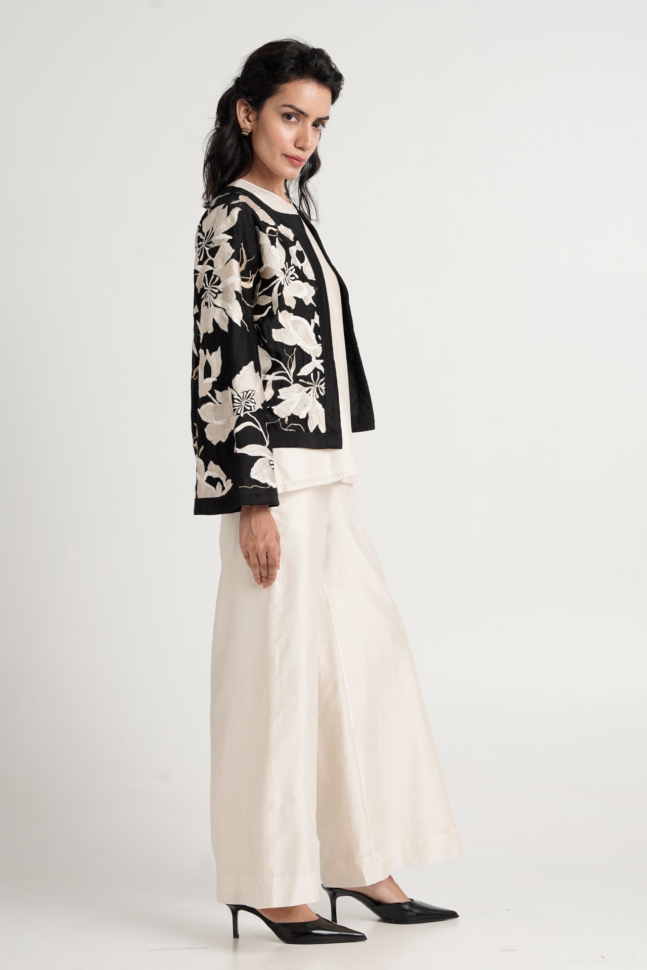 Twilight Monochrome Shrug Co-ord Set of 3