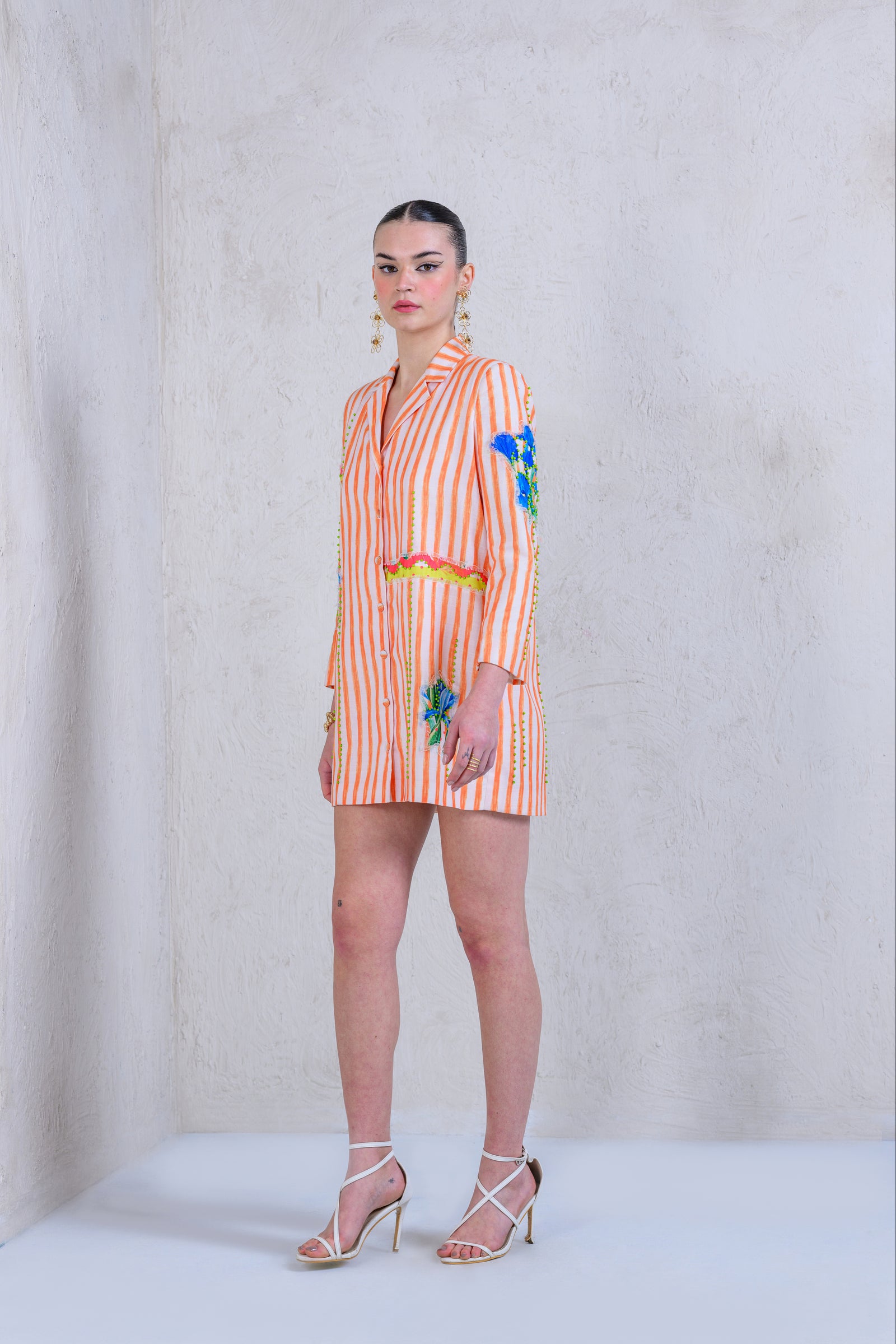 Sunset Streak Button down Dress