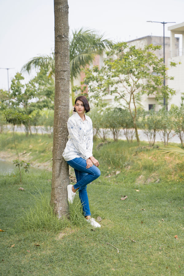 Blooming White Shirt