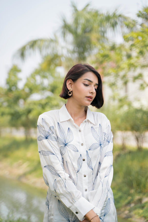 Blooming White Shirt