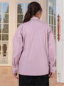 Mauve Pink Drop-Shoulder Shirt
