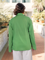 Green Drop-Shoulder Shirt