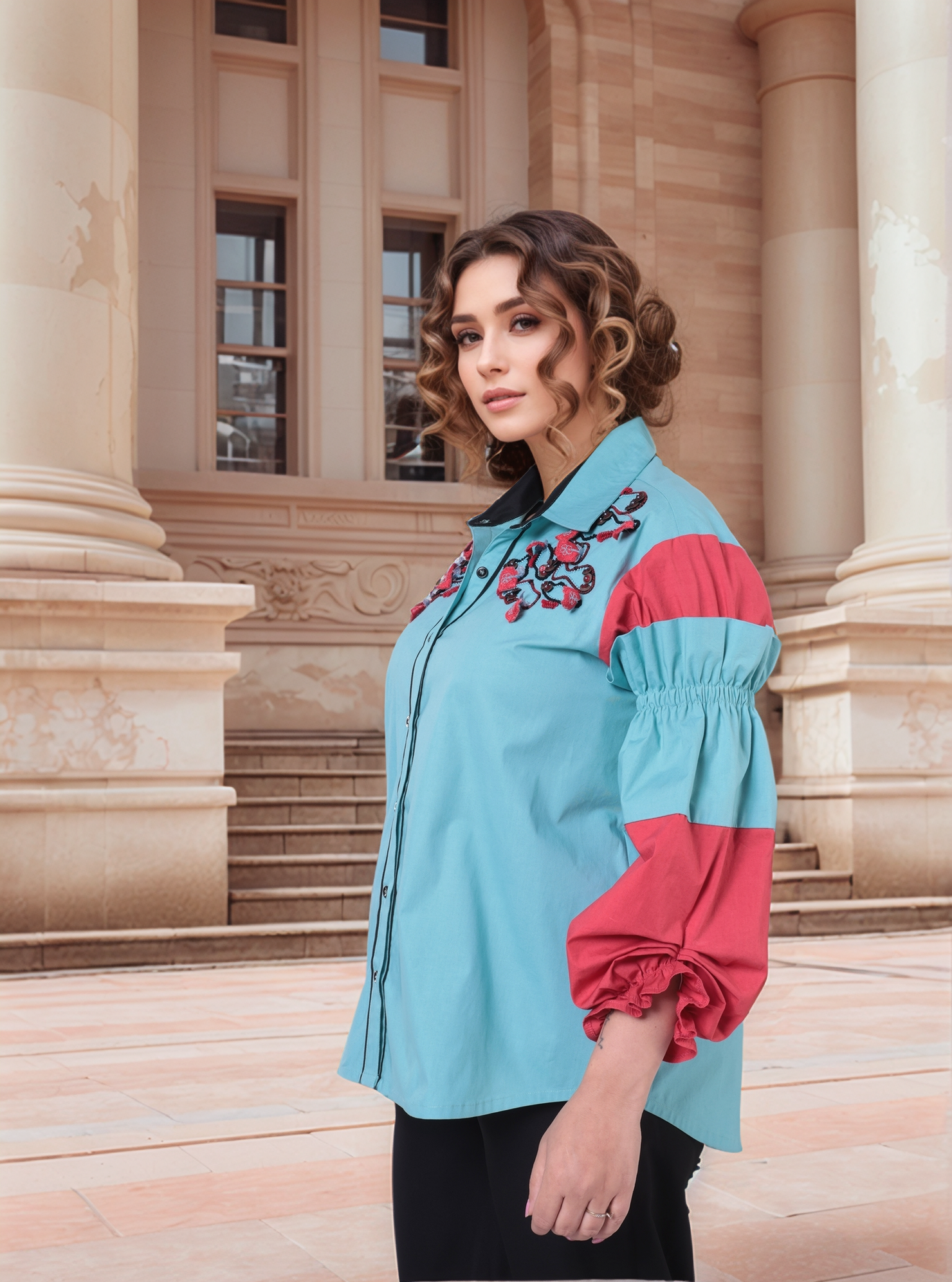 Turquoise Co-Ord Set