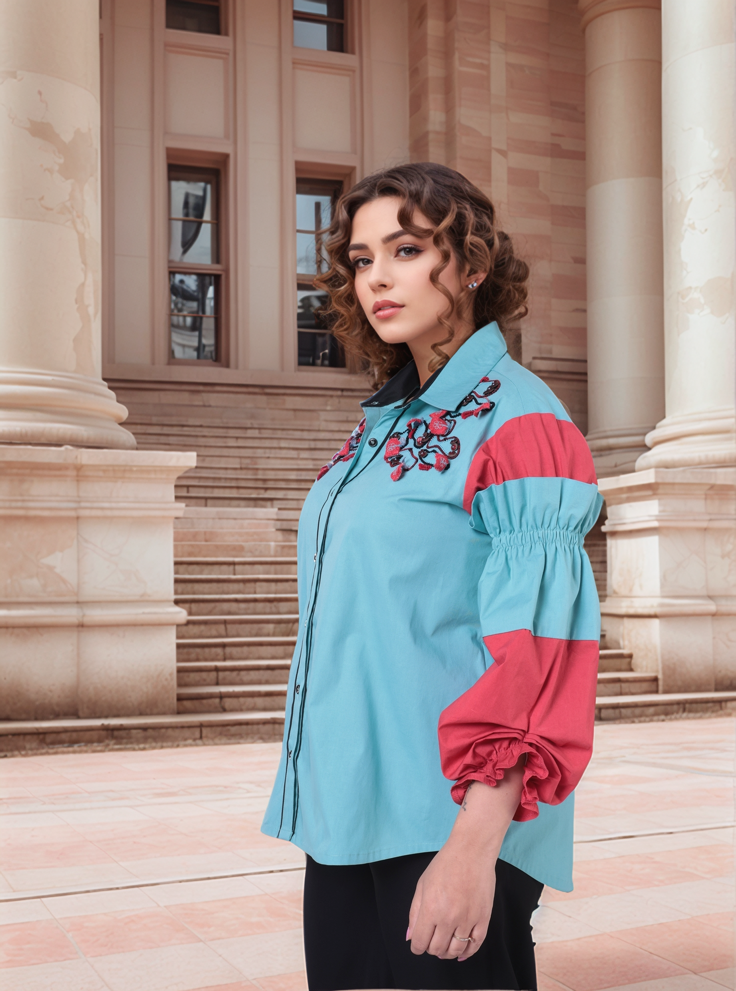 Turquoise Co-Ord Set