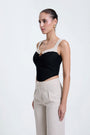 Two-Toned Bustier Top