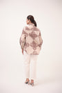 Mendaka Digital Print Cotton Shirt Beige & Brown
