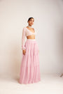 Powder Pink Sharara Set