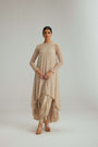 Light Beige pearl Kurta Set
