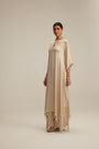 Light Beige Kaftaan Set